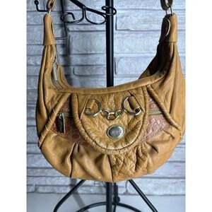 Marzia Italy Leather Shoulder Bag Tote Purse